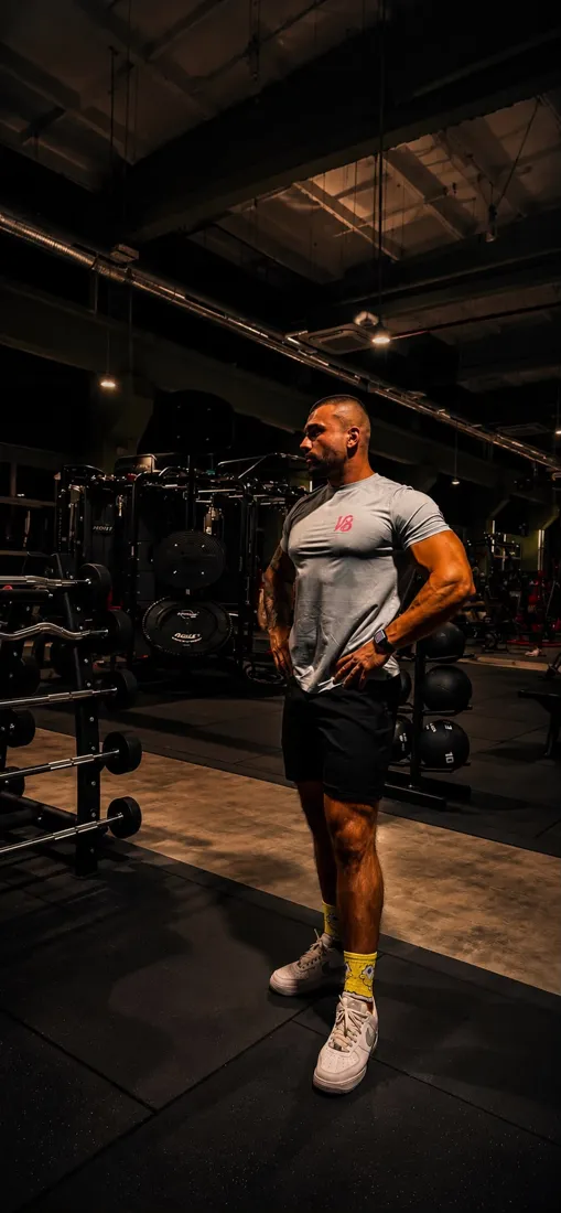 Dorian în sala 18GYM Coresi